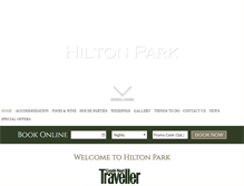 Tablet Screenshot of hiltonpark.ie